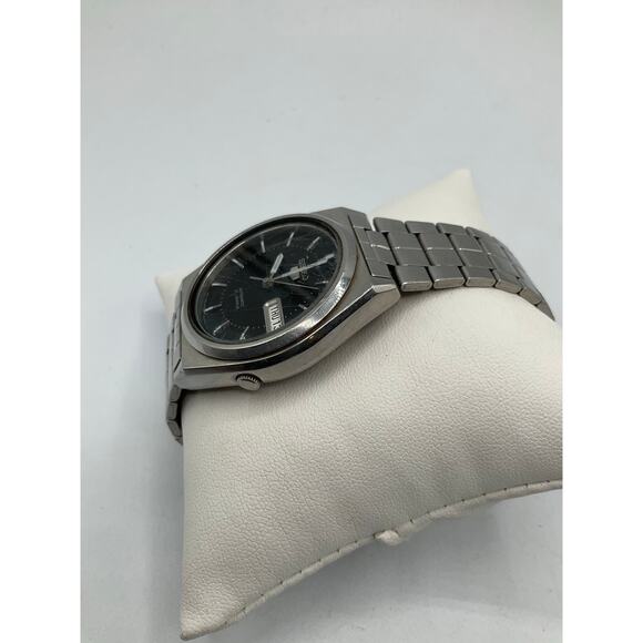 Seiko Automatic Movement Men's Watch, about 38mm-Silver - Picture 4 of 9